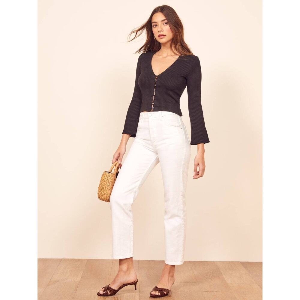 Reformation Gellar Top - S - Black - Picture 5 of 7